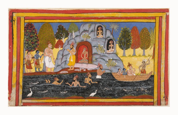 Illustration from MSS of Ramayana