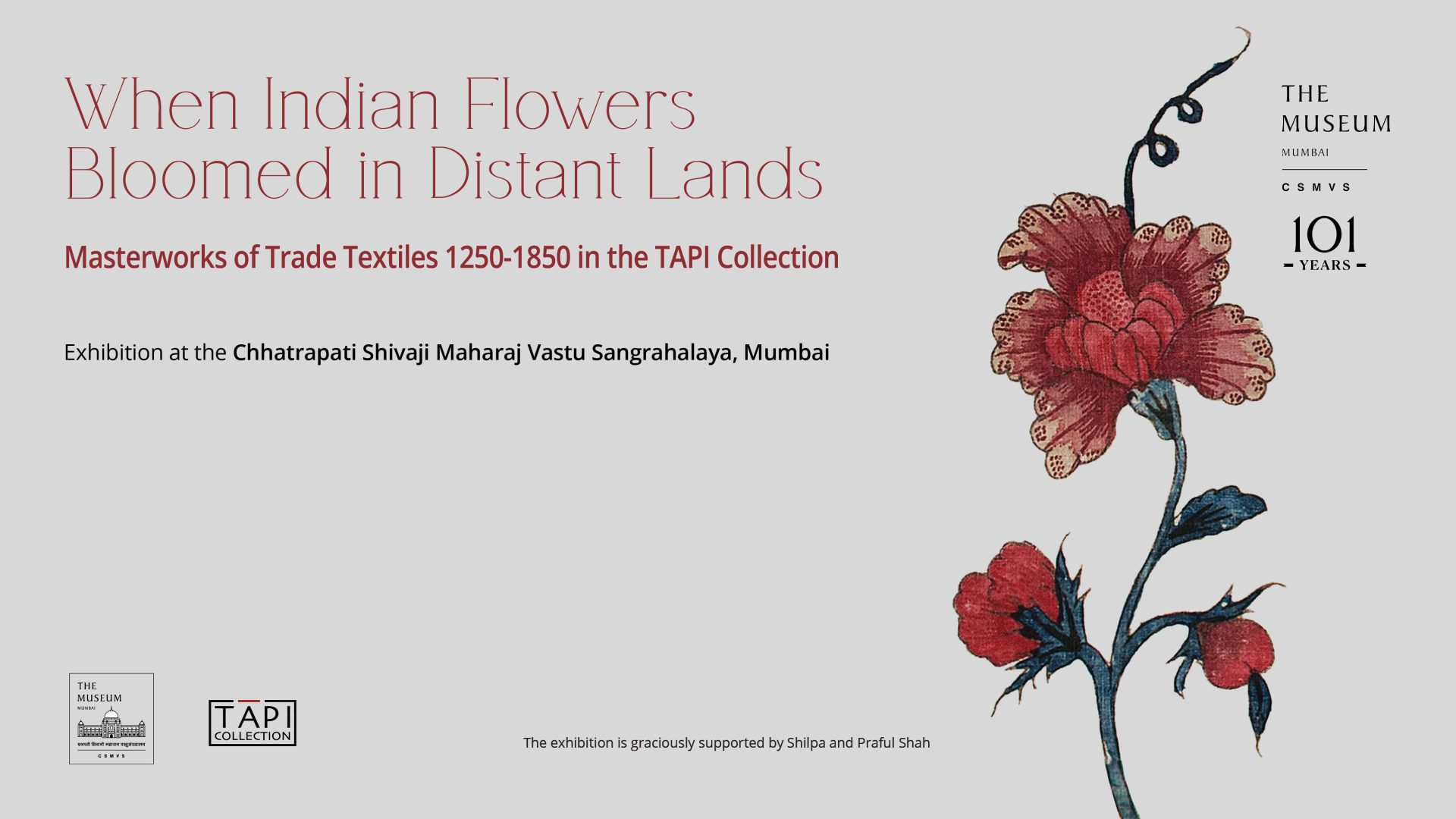 WHEN INDIAN FLOWERS BLOOMED IN DISTANT LANDS